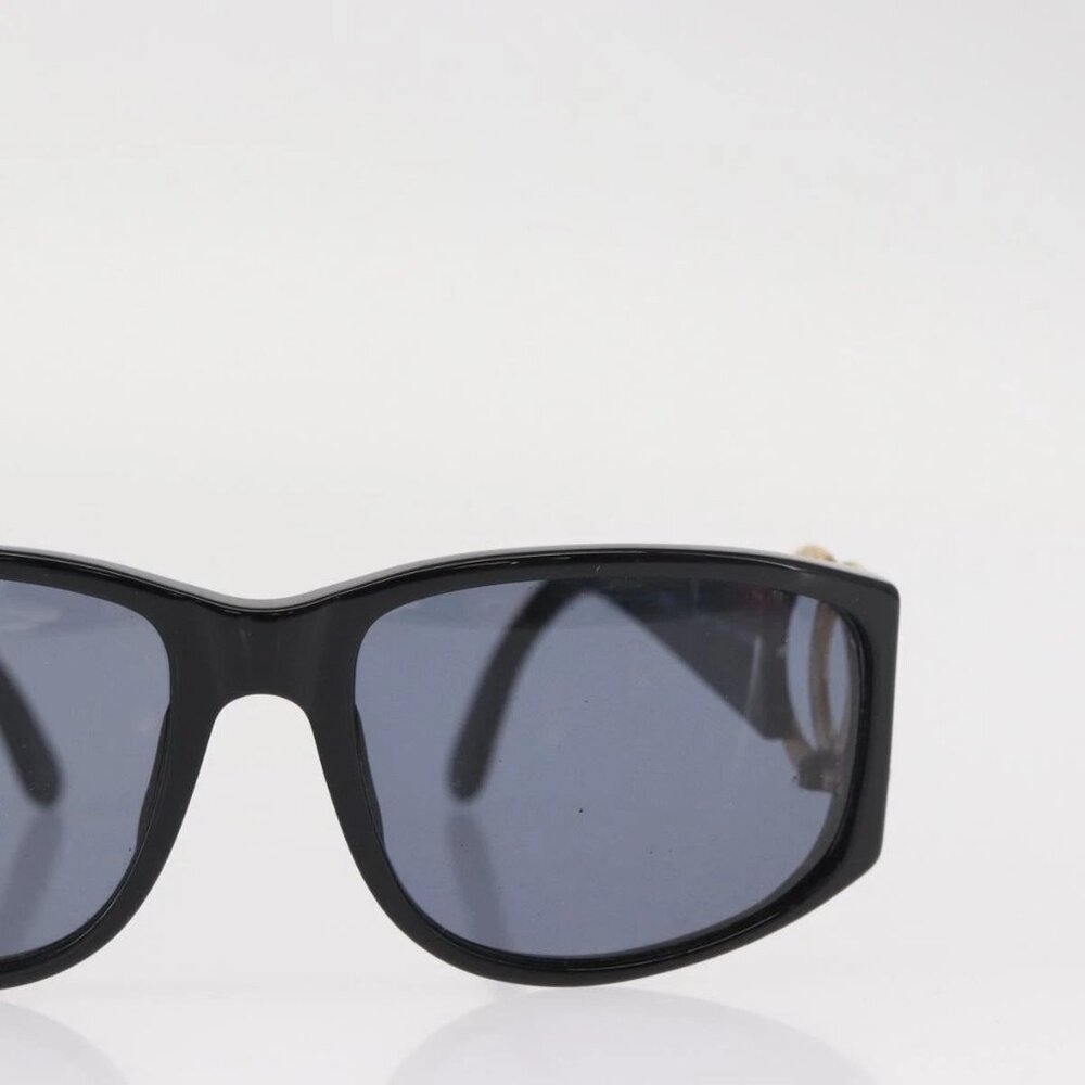 CHANEL Sunglasses plastic Black CC Auth BA9021 - Picture 4 of 14